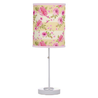 Lampe De Bureau Fleur rose florale