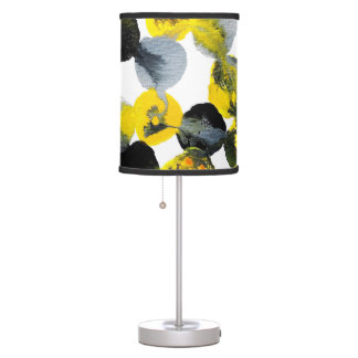 Lampe De Bureau Interactions jaunes, grises et noires
