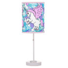 Motif Unicorne violet et rose