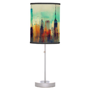 Lampe De Bureau New York City Sky Line - Couleur de l'eau