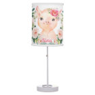 Olivia Pigsley Cochon Mignon avec Roses Rouges | N