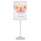 Parties scintillant d'or de papillon de fille pers