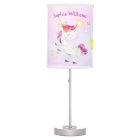 Personnalisée Rainbow Unicorn Baby Girl Nursery