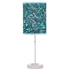 Plage Aqua Blue Faux Sequins