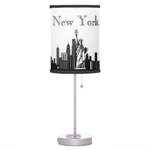 Lampe De Bureau Silhouette Skyline de New York
