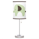 Vert Mod Eléphant blanc avec finition Brown foncée