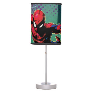 Lampe De Table Balayage Web Spider-Man d'en haut