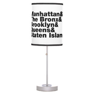 Lampe De Table Cinq Boroughs ~ New York