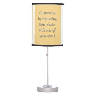 Lampe De Table Customisez-Le ! Ajouter votre art ou votre photo