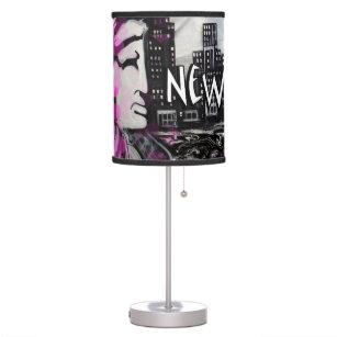 Lampe de table de New York