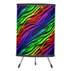 Funky Psychedelic Zebra Stripes Motif animal