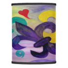 Lampe de table Mardi Gras Fleur de lis