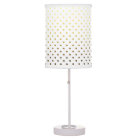 Point Polka Or Blanc