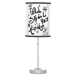Lampe De Table Rachel Doodle Art - Old-Skool 90's Hip-Hop