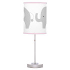 Lampe d'éléphant rose