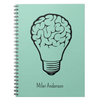 Lampe du cerveau - Cahier de réflexion créative - 