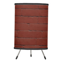 Lampe en brique Rouge Faux