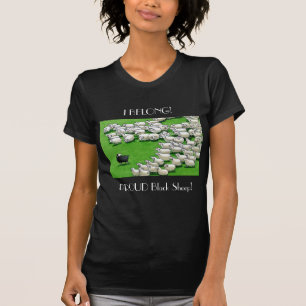 Lampe longue perdue : T-shirt Mouton noir FIER