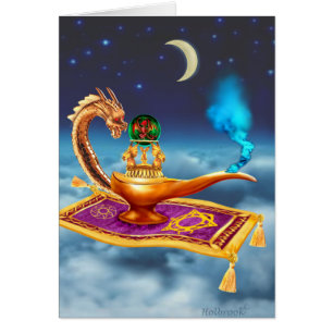 Lampe magique de dragon