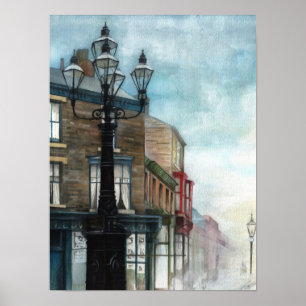 Lampes Thornaby 5, Misty - POSTER