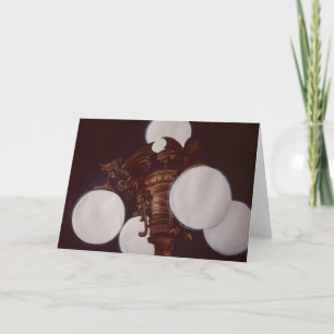 Lamplight de la carte de voeux des démons