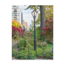 Lamppost and Bench