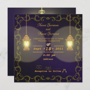 Lamps Invitation