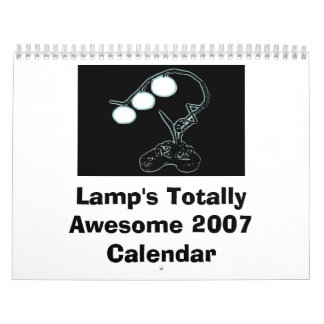 Lamp's Totally Awesome 2007 Calendar
