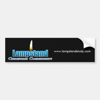 Lampstand Bumper Sticker