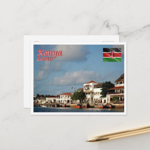 Lamu - Kenya - Panorama - Postcard