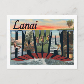 Lanai, HawaiiLarge Letter ScenesLanai, HI Postcard