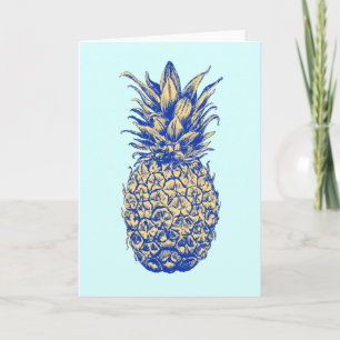 L'ananas au posh - Carte de remerciements