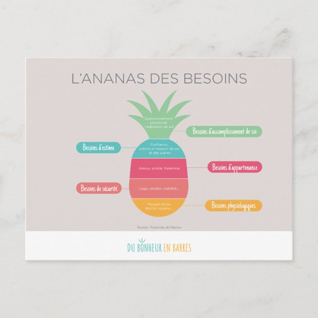 L'ananas des besoins postcard (Front)