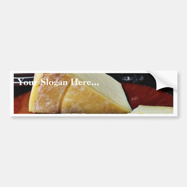 Lancashire Cheese Bumper Sticker (Front)
