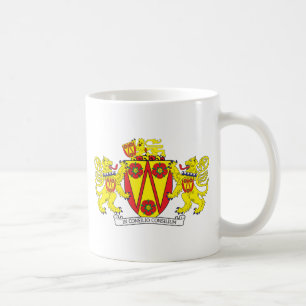 Lancashire Coat of Arms Coffee Mug