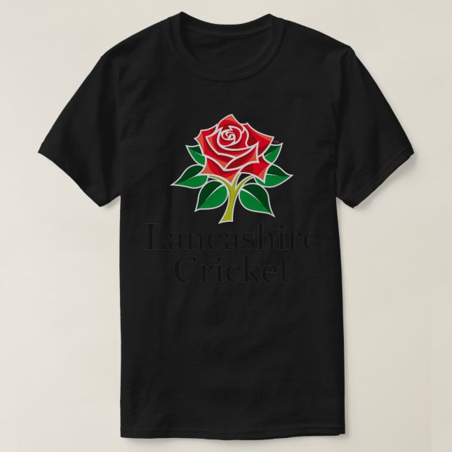Lancashire County Cricket Club T-Shirt (Design Front)