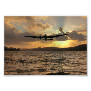Lancaster and the Lake Photo Print