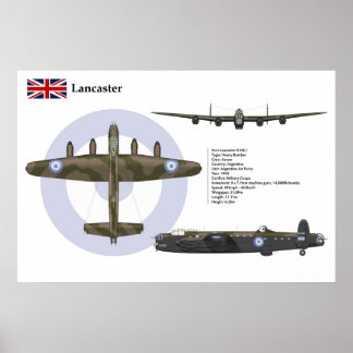 Lancaster Argentina Poster