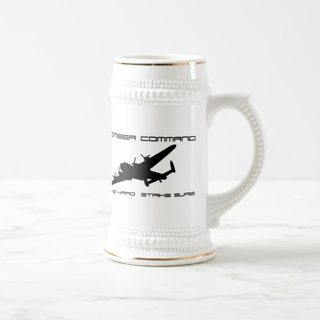 Lancaster Bomber - Bomber Command Beer Stein (Right)