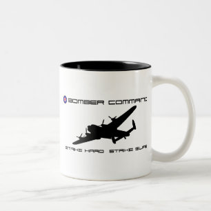 Lancaster Bomber - Bomber Command Two-Tone Coffee Mug
