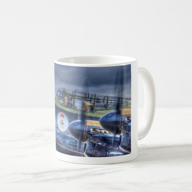 Lancaster Bomber Coffee Mug (Front Right)