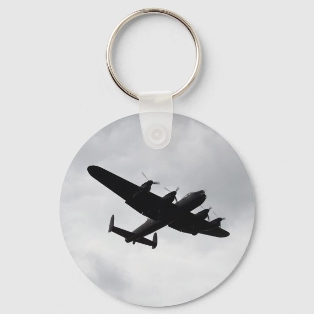 Lancaster Bomber Landing Keychain (Front)