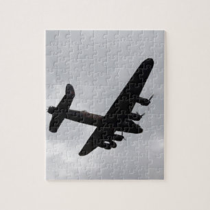Lancaster Bomber Overhead Jigsaw Puzzle