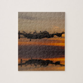 lancaster Bomber the home stretch Jigsaw Puzzle