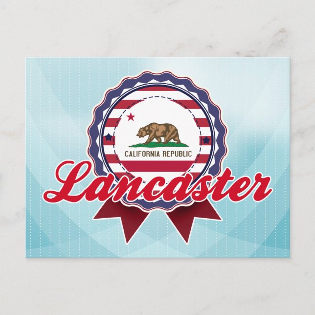 Lancaster, CA Postcard (Front)