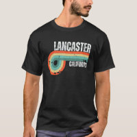 Lancaster City California State Vintage Retro Souv