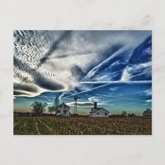 Lancaster County Farm Postcard