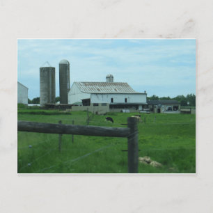 Lancaster County Farm Postcard