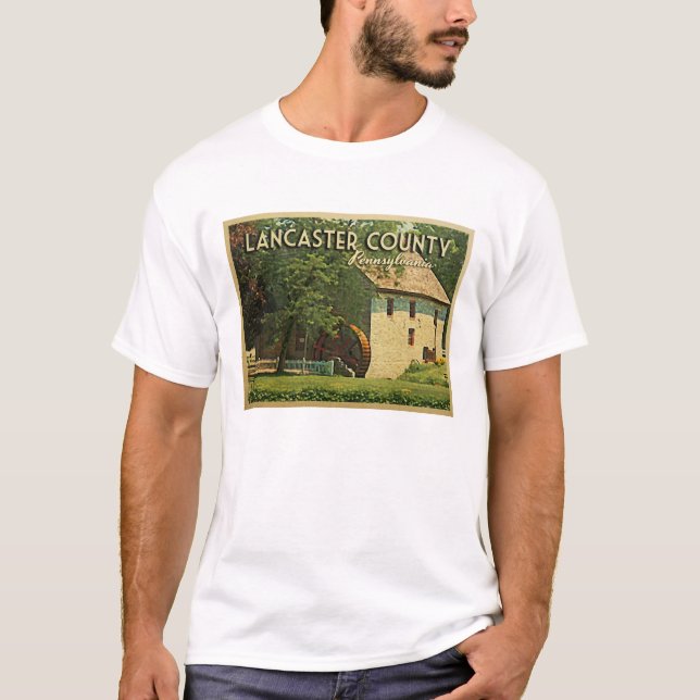 Lancaster County Pennsylvania T-Shirt (Front)