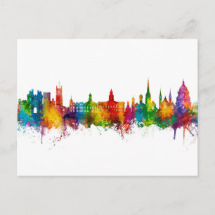 Lancaster England Skyline Postcard